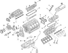 ELRING LS Gen V LT1 — Set complet garnituri motor