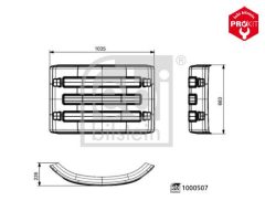 FEBI BILSTEIN 1000507 — Крыло
