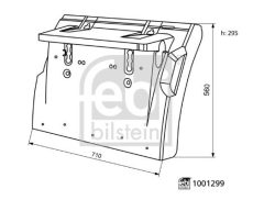 FEBI BILSTEIN 1001299 — Aripă