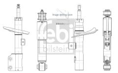 FEBI BILSTEIN 1002703 — Амортизатор