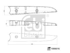 FEBI BILSTEIN 1006016 — Крышка бокового зеркала