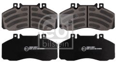 FEBI BILSTEIN 16566 — Колодки тормозные дисковые