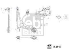 FEBI BILSTEIN 183593 — Рычаг подвески
