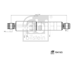 FEBI BILSTEIN 194165 — Amortizor