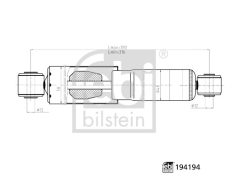 FEBI BILSTEIN 194194 — Amortizor