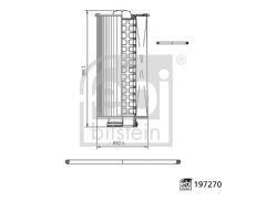FEBI BILSTEIN 197270 — Комплект фильтра АКПП