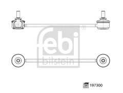 FEBI BILSTEIN 197300 — Bieletă antiruliu