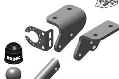 BRINK 537900 — Cârlig de remorcare
