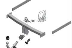 BRINK 550800 — Cârlig de remorcare
