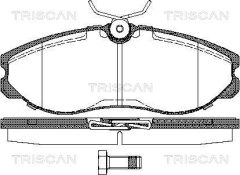 TRISCAN 811014174 — Колодки тормозные дисковые