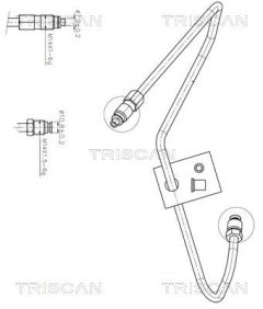 TRISCAN 8516 14001 — Furtun servodirecție