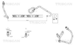 TRISCAN 851624002 — Шланг ГУР