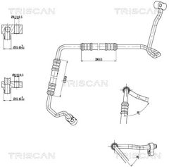 TRISCAN 901011010 — Сдвоенная трубка кондиционера