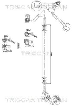 TRISCAN 901016037 — Сдвоенная трубка кондиционера