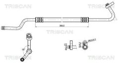 TRISCAN 9010 23026 — Conductă dublă aer condiționat