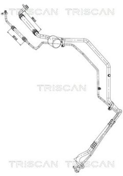 TRISCAN 901028042 — Conductă dublă aer condiționat