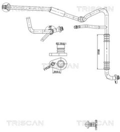 TRISCAN 901028069 — Conductă dublă aer condiționat