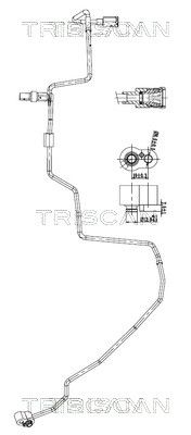TRISCAN 9010 29147 — Сдвоенная трубка кондиционера