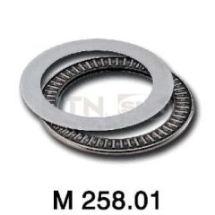 SNR M258.01 — Rulment flanșă amortizor