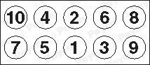PAYEN HBS243 — Set șuruburi chiulasă