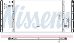 NISSENS 606327 — Radiator răcire motor