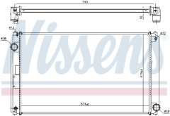 NISSENS 606610 — Радиатор охлаждения