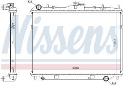 NISSENS 606670 — Радиатор охлаждения