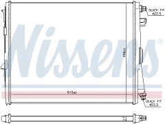 NISSENS 606784 — Radiator răcire motor