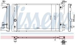 NISSENS 606788 — Радиатор охлаждения