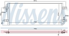 NISSENS 606912 — Радиатор масла АКПП