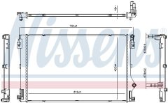 NISSENS 607344 — Radiator răcire motor