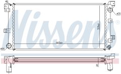 NISSENS 60985 — Radiator răcire motor
