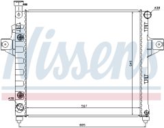 NISSENS 61009 — Радиатор охлаждения