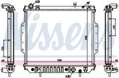NISSENS 61020A — Радиатор охлаждения