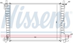 NISSENS 62055 — Радиатор охлаждения