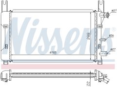 NISSENS 62121A — Radiator răcire motor