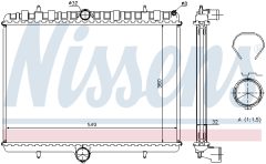 NISSENS 63621A — Радиатор охлаждения