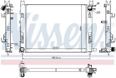 NISSENS 637624 — Radiator răcire motor