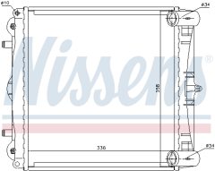 NISSENS 63776 — Radiator răcire motor