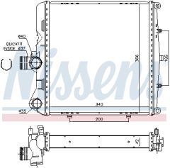 NISSENS 637774 — Радиатор охлаждения