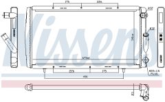 NISSENS 63911A — Radiator răcire motor