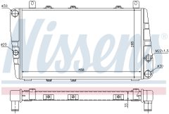 NISSENS 64011 — Radiator răcire motor