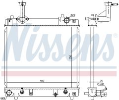 NISSENS 641762 — Радиатор охлаждения