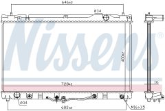 NISSENS 64633 — Радиатор охлаждения