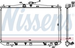 NISSENS 646836 — Radiator răcire motor