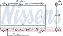 NISSENS 646906 — Радиатор охлаждения