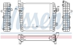 NISSENS 65320 — Radiator răcire motor