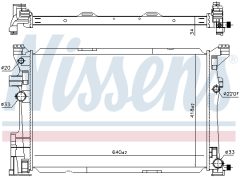 NISSENS 67187 — Radiator răcire motor