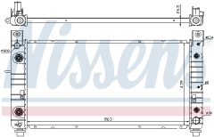 NISSENS 69091 — Radiator răcire motor