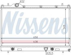 NISSENS 69209 — Radiator răcire motor